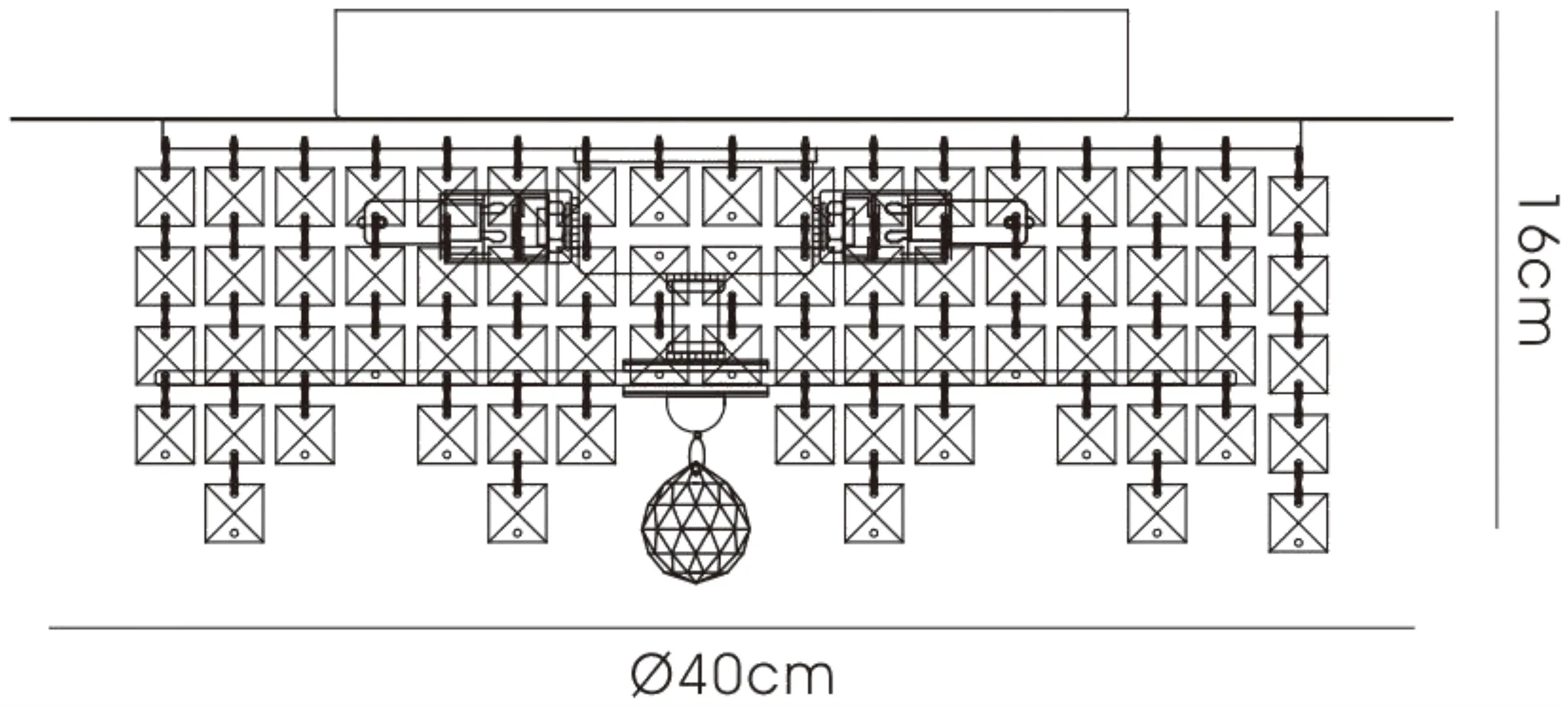 Esta Crystal Ceiling Lights Diyas Flush Crystal Fittings Esta Crystal Ceiling Lights Diyas Flush Crystal Fittings
